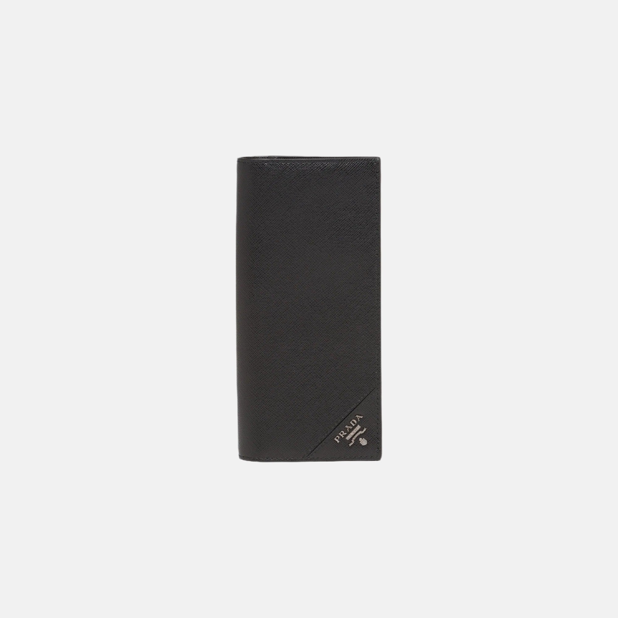 PRADA 2MV836 Men's Saffiano Leather Long Wallet(2 Colors